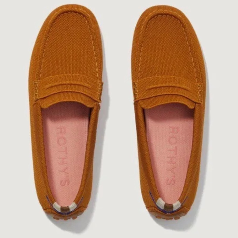 Rothy’s The Driver Loafer Amber 6